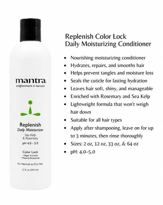 MANTRA - Replenish Conditioner- 12oz